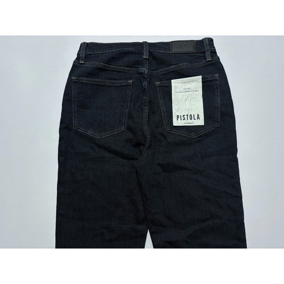 NWT PISTOLA Jeans Colleen High Rise Slim Boot Stretch Dark Wash Blue Women 28x33 - Picture 6 of 14